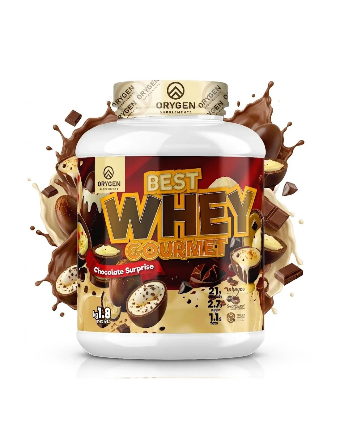 Best Whey GOURMET Orygen 1,8 Kg
