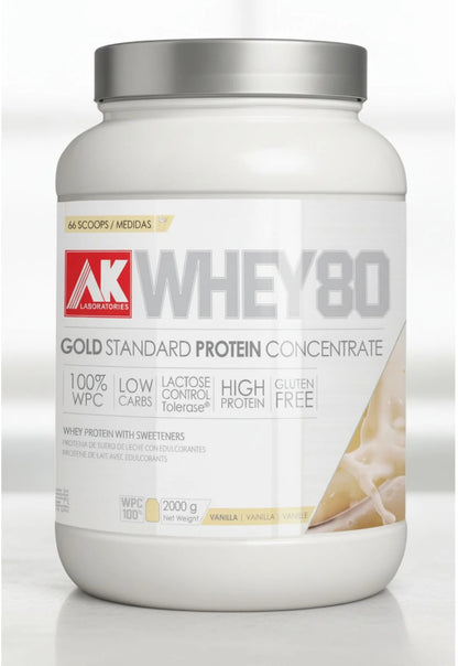AK WHEY 80 4,4 Lb 2 Kg