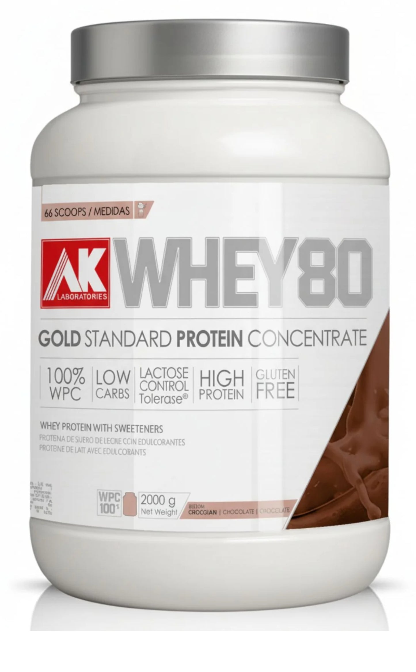 AK WHEY 80 4,4 Lb 2 Kg
